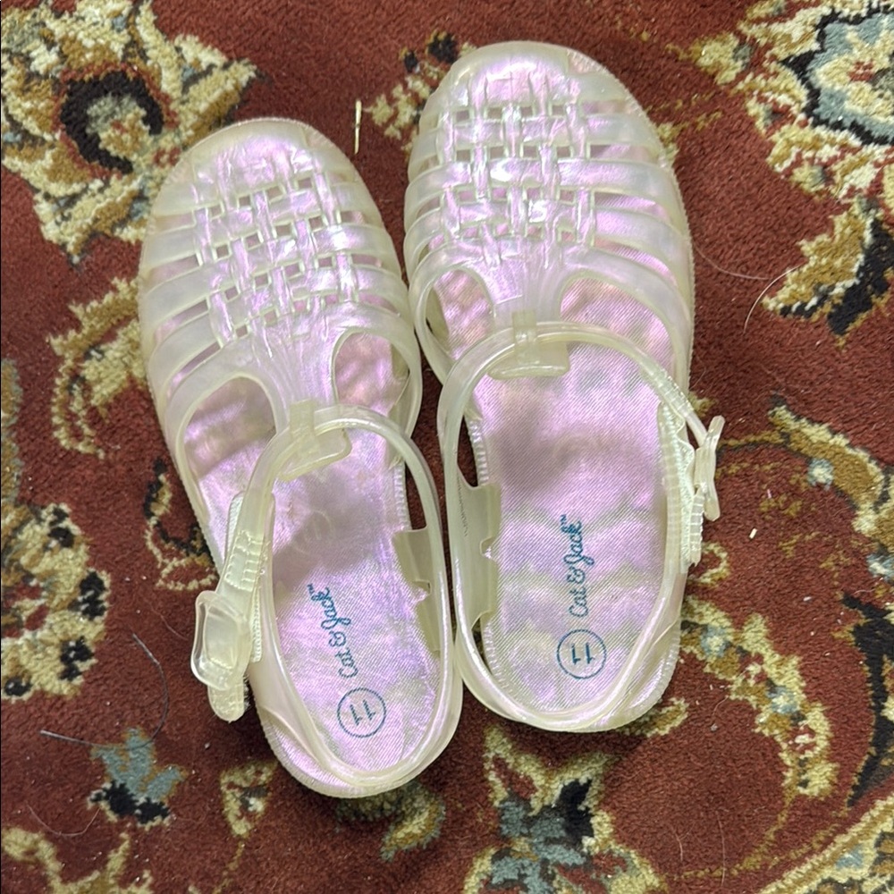 Cat & Jack Clear Jelly Sandals for Kids